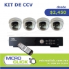Kit de Cámaras de monitoreo por internet