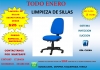 LIMPIEZA DE SILLAS SECRETARIALES.