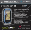 GPS ETREX TOUCH 25 GPS DE MANO LIMA-PERU